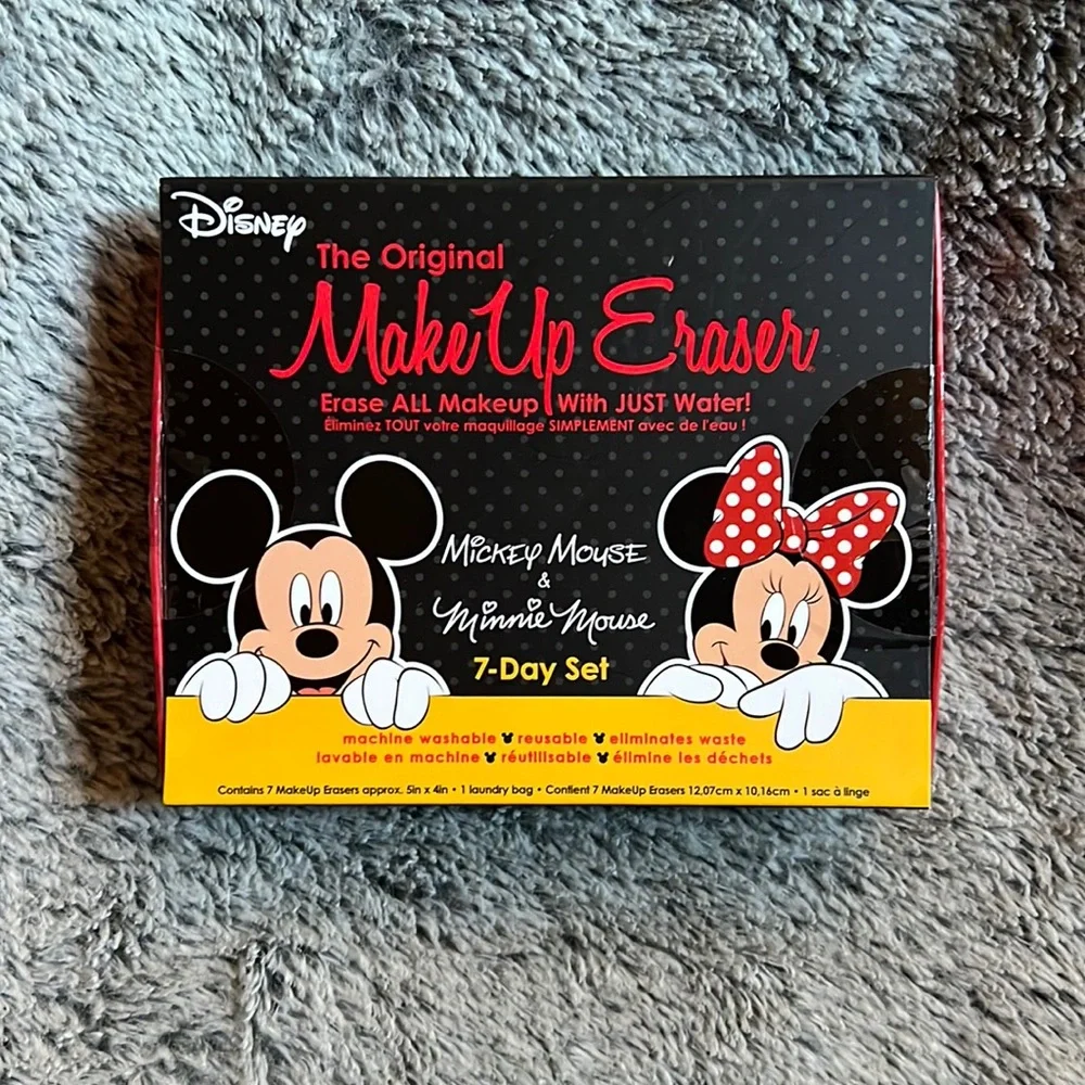 Disney Mickey and Minnie Make up erasers 7 day set - Picture 1 of 2